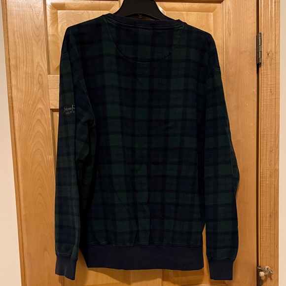 Polo Ralph Lauren Polo Golf Plaid Crewneck Sweater 90s Vintage - Picture 4 of 4